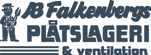 AB Falkenbergs plåtslageri logotyp